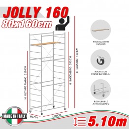 Trabattello JOLLY 160 (h lavoro 5,10 m)