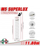 Trabattello M5 SUPERLUX (h lavoro 11,80 m)